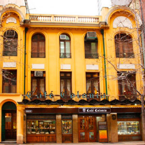 Cafe Colonia en Santiago