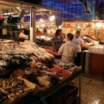 Interior del Mercado Central de Santiago